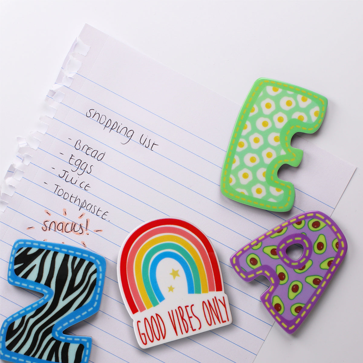 MA025 - Fridge Magnet "E"