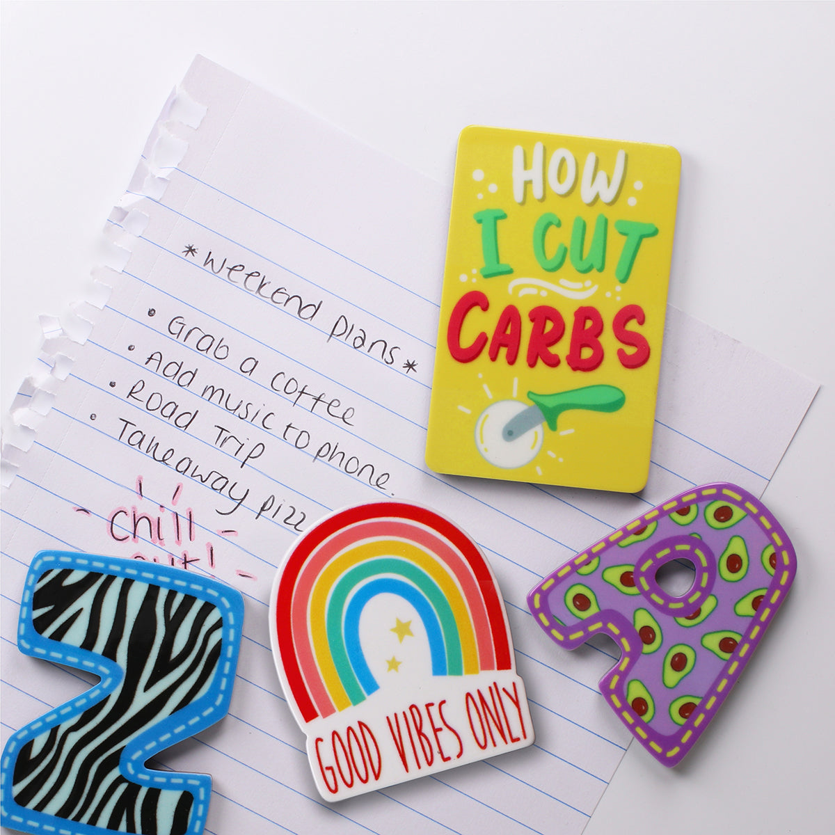 Fridge Magnet "How I Cut Carbs"