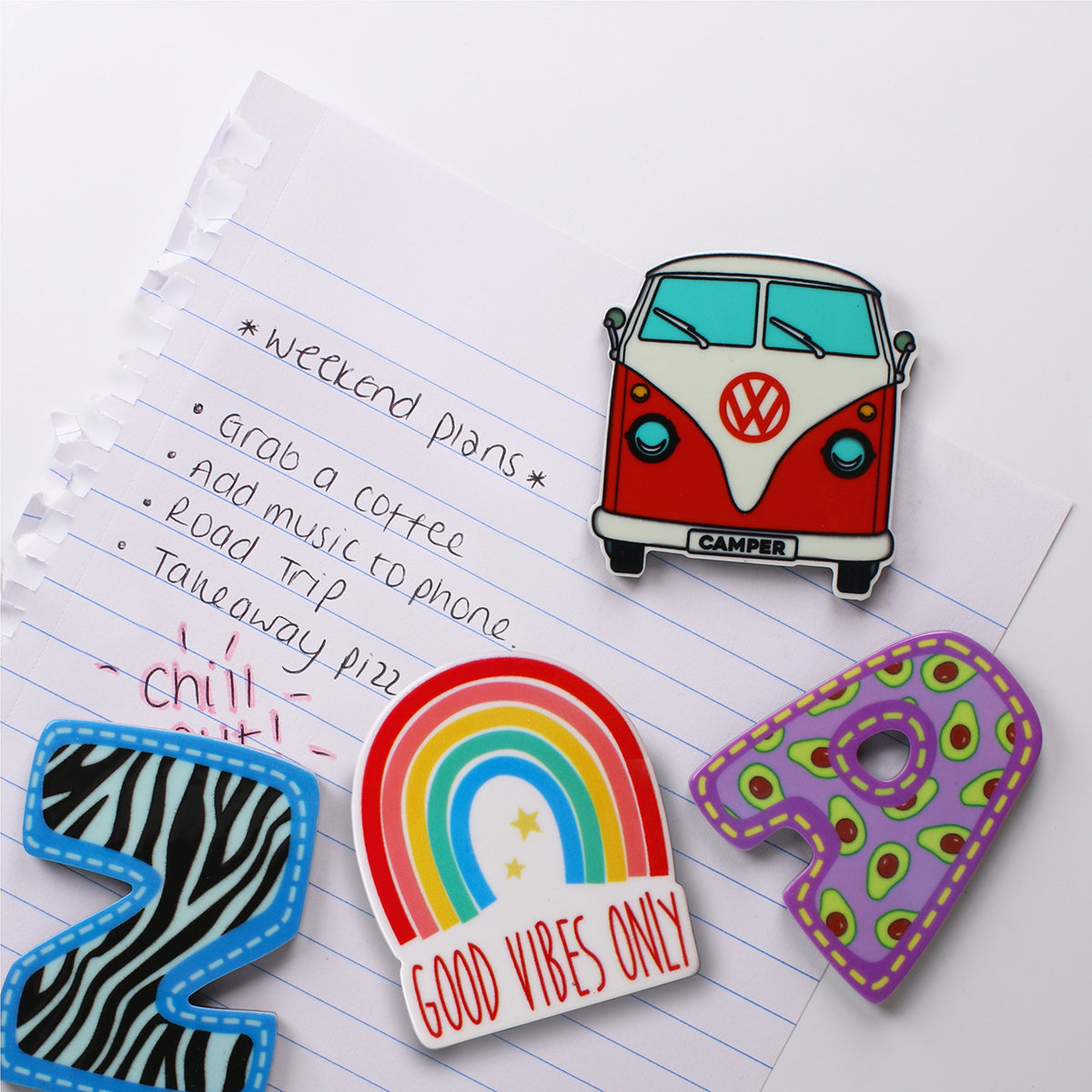 MA068 - Fridge Magnet "Campervan"