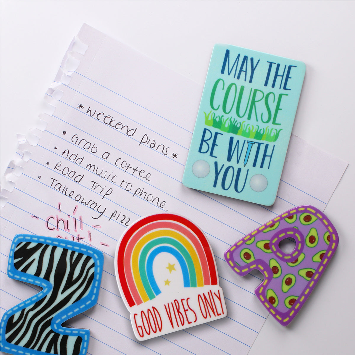 Fridge Magnet "May The Course Be With You"