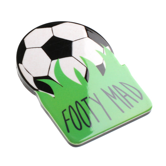 MA077 - Fridge Magnet "Footy Mad"
