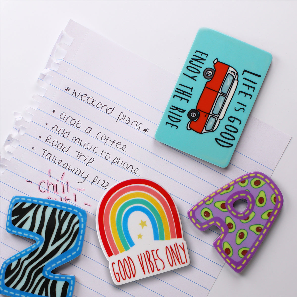 MA078 - Fridge Magnet "Enjoy The Ride"