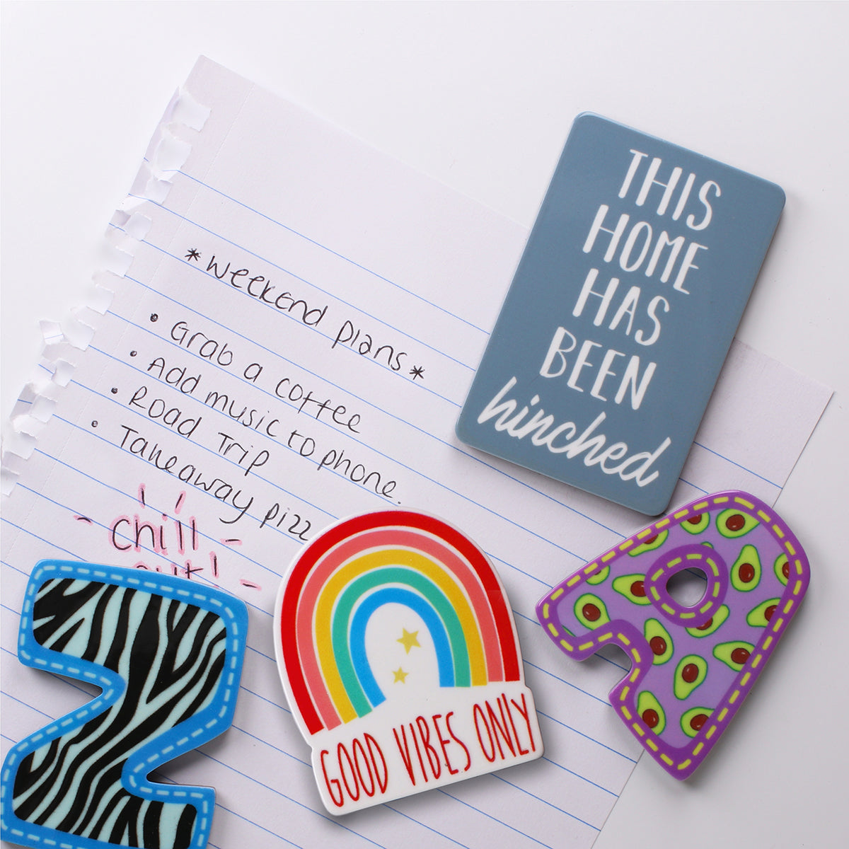 MA099 - Fridge Magnet "Hinched"