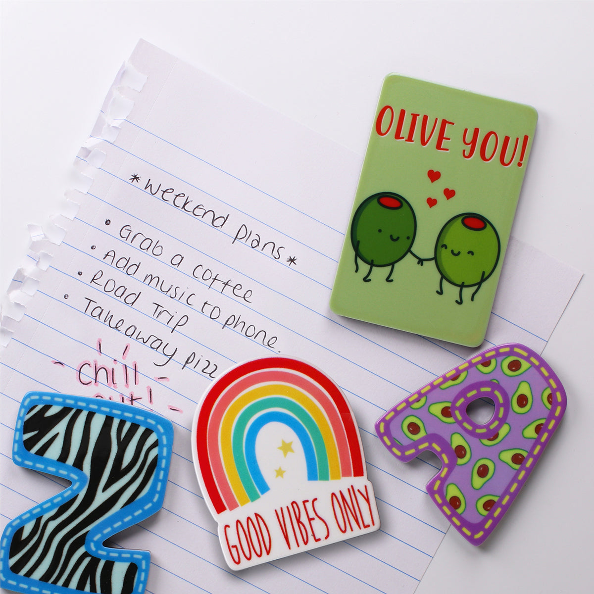 MA100 - Fridge Magnet "Olive You"