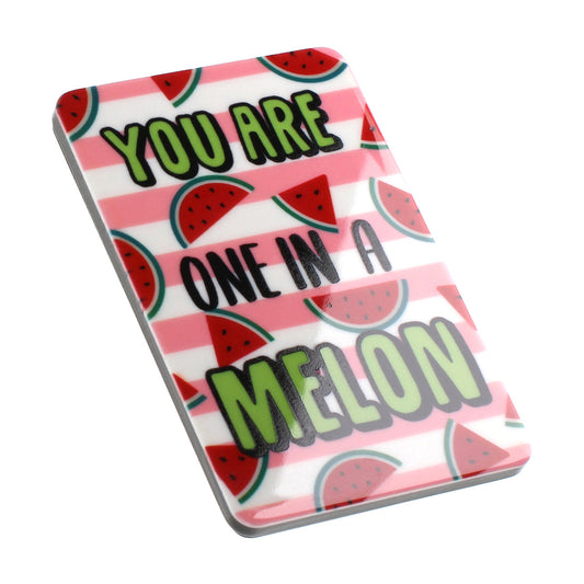 MA108 - Fridge Magnet "One In A Melon"