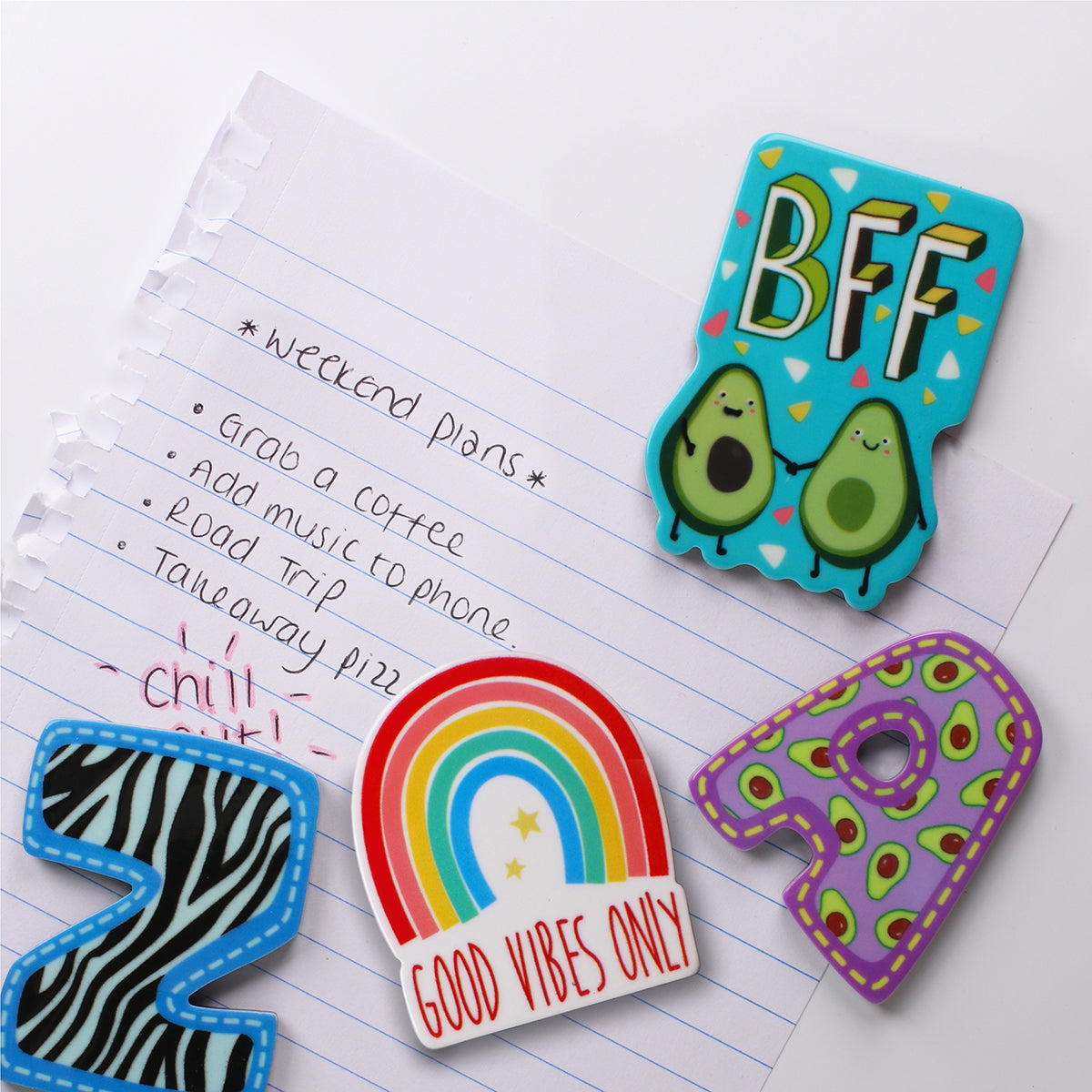 MA110 - Fridge Magnet "BFF Avocado"