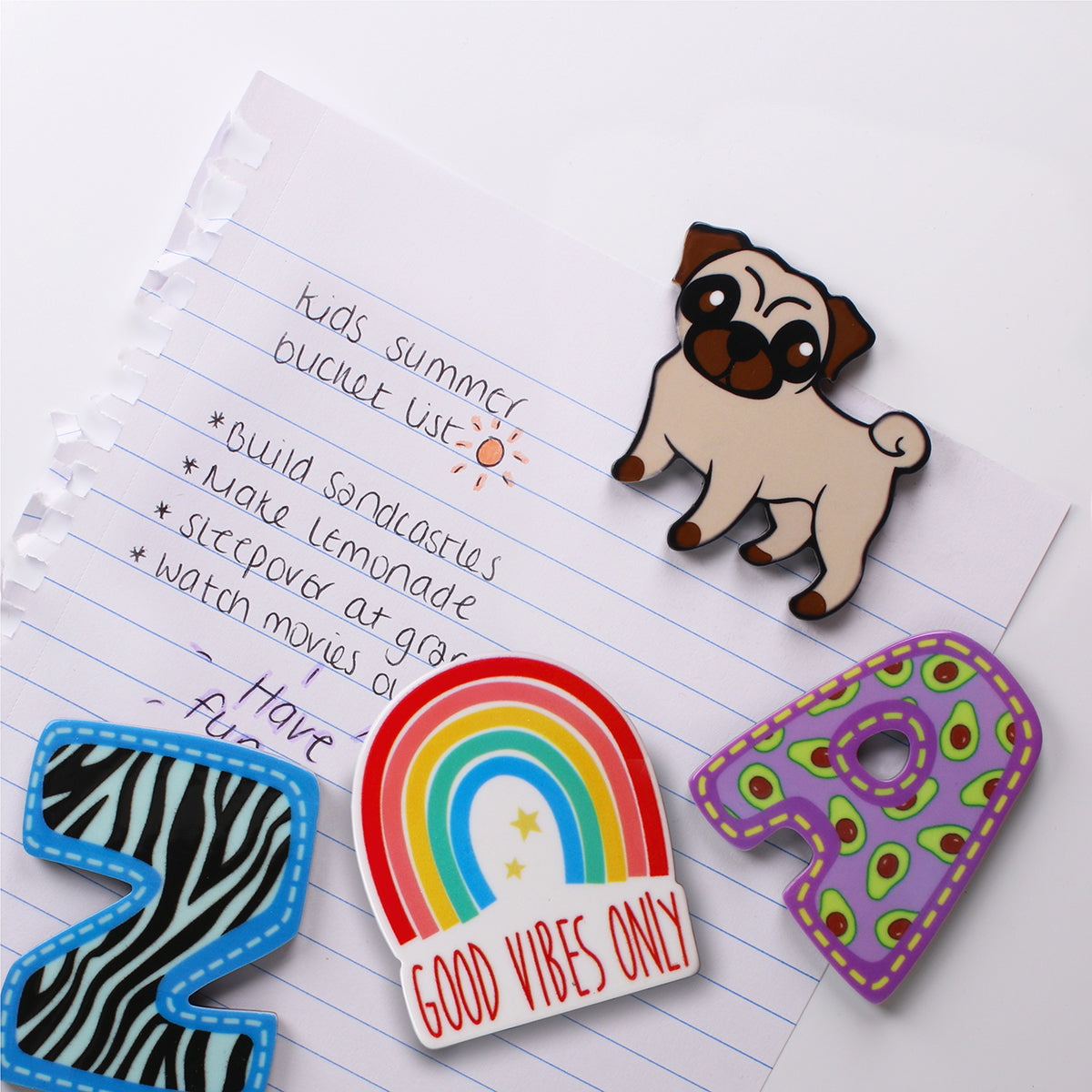 MA122 - Fridge Magnet "Pug"