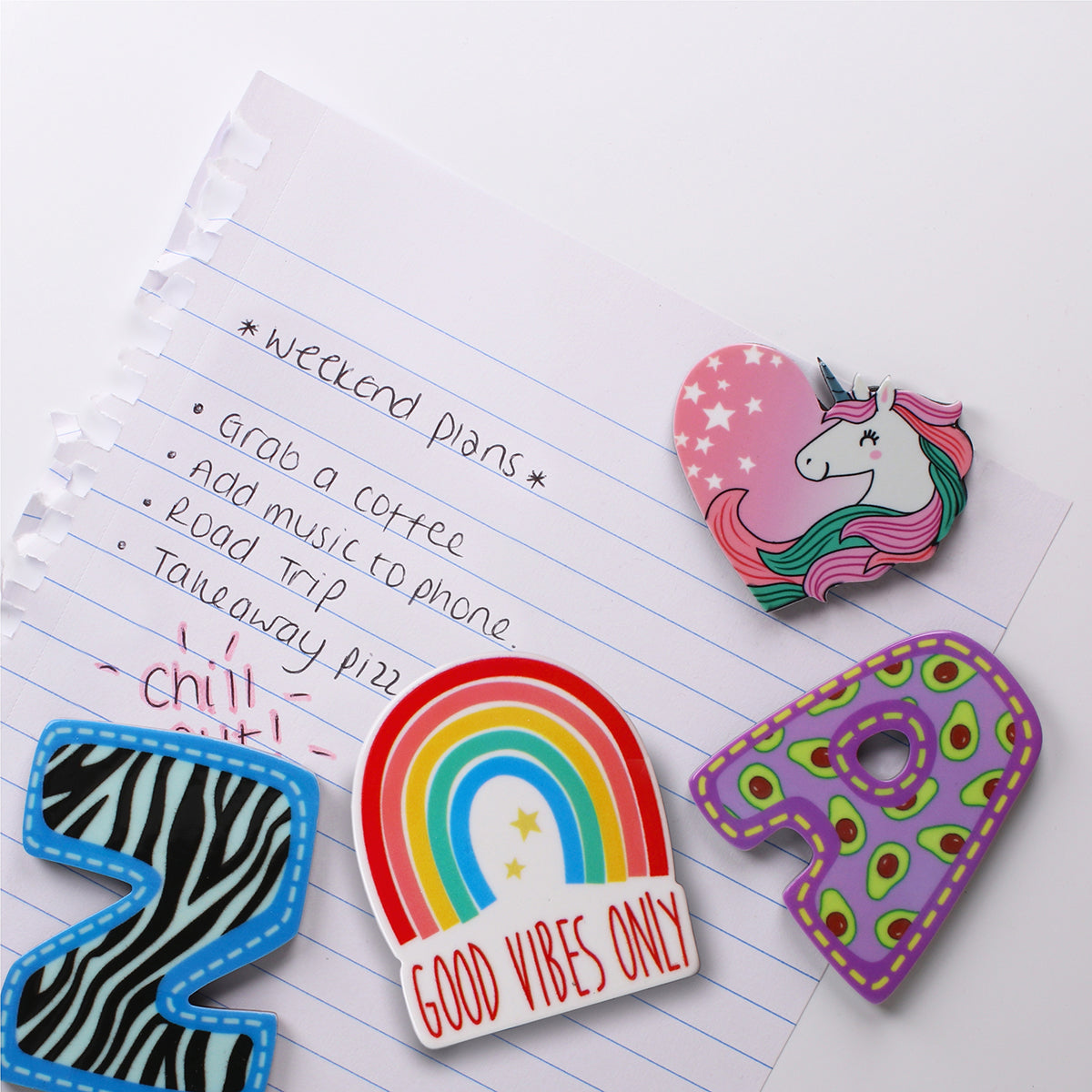 MA124 - Fridge Magnet "Unicorn Heart"