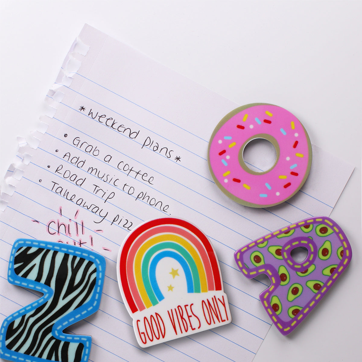 MA129 - Fridge Magnet "Donut"
