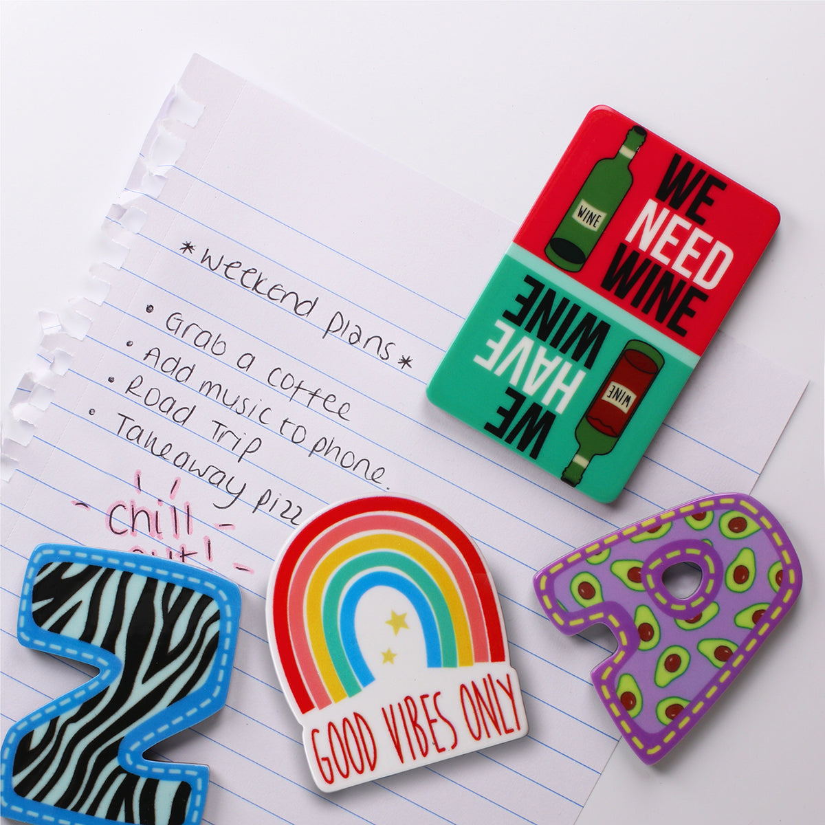 MA137 - Fridge Magnet "Have Wine"