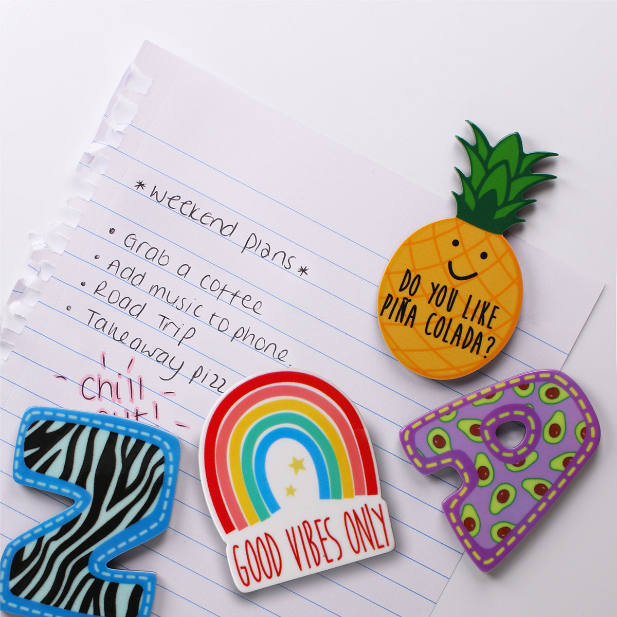 MA143 - Fridge Magnet "Pina Colada"