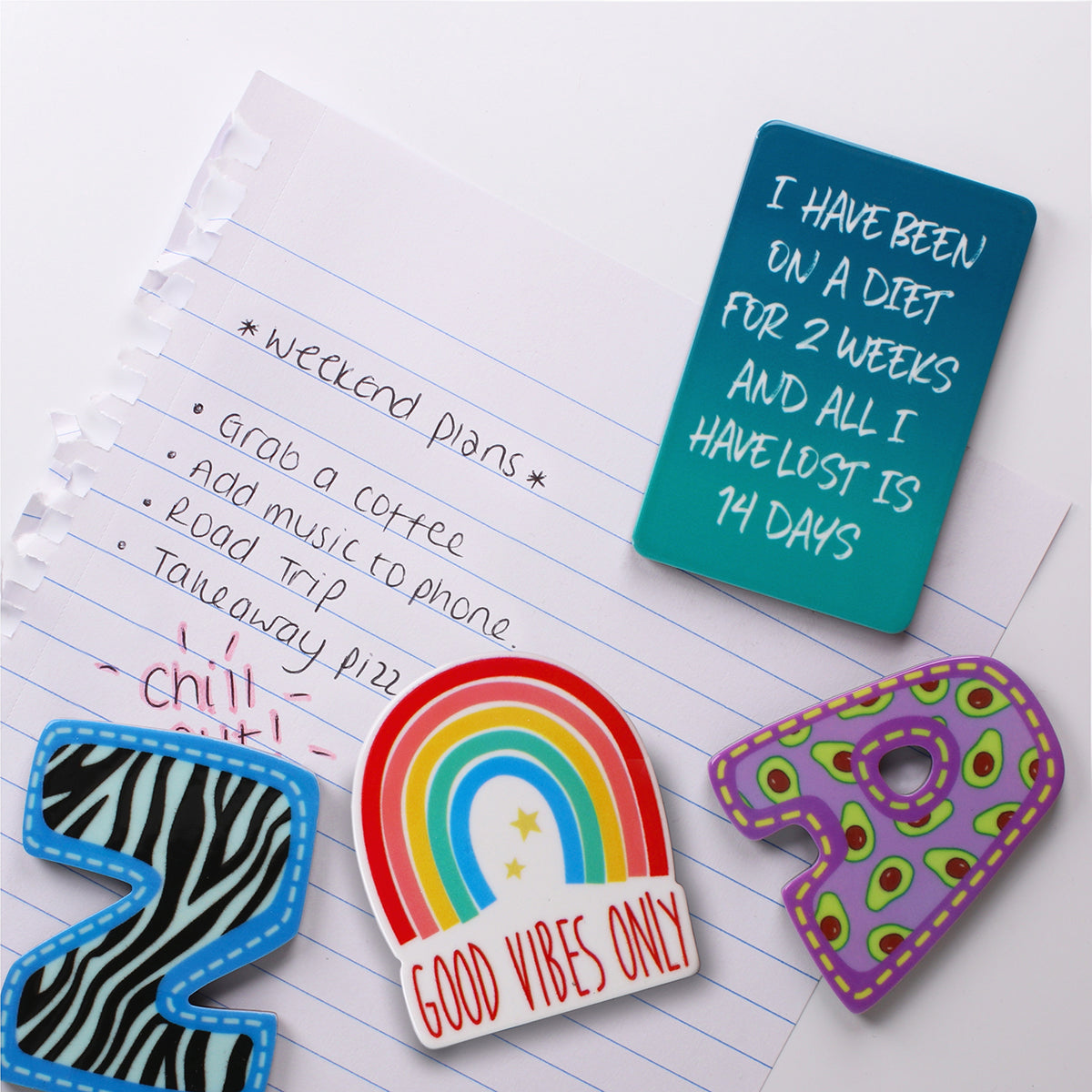 MA149 - Fridge Magnet "2 Weeks"