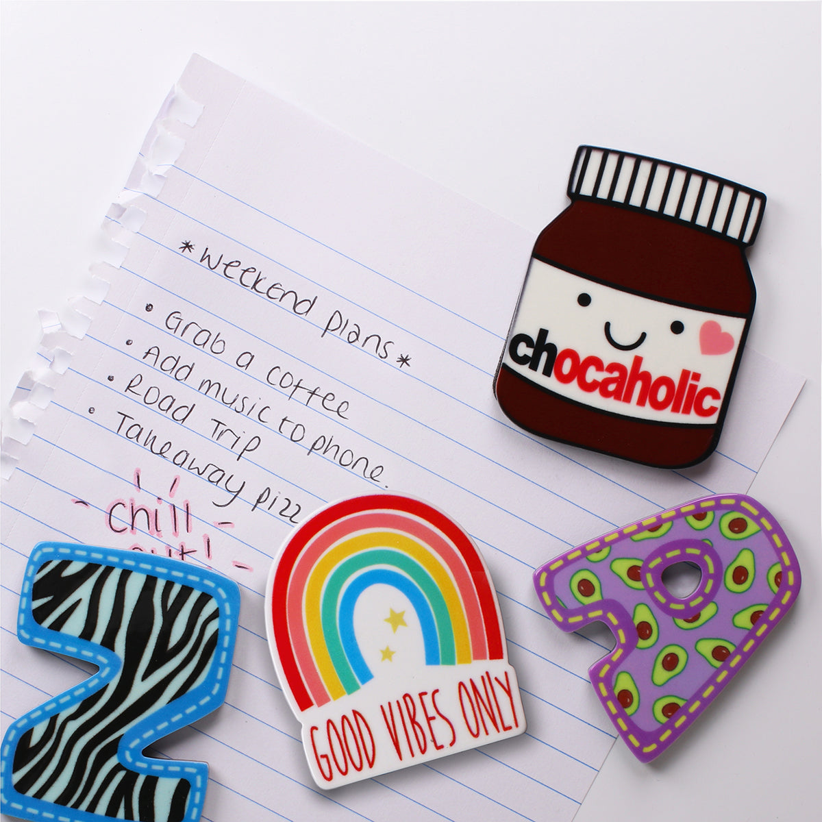 MA157 - Fridge Magnet "Chocaholic"