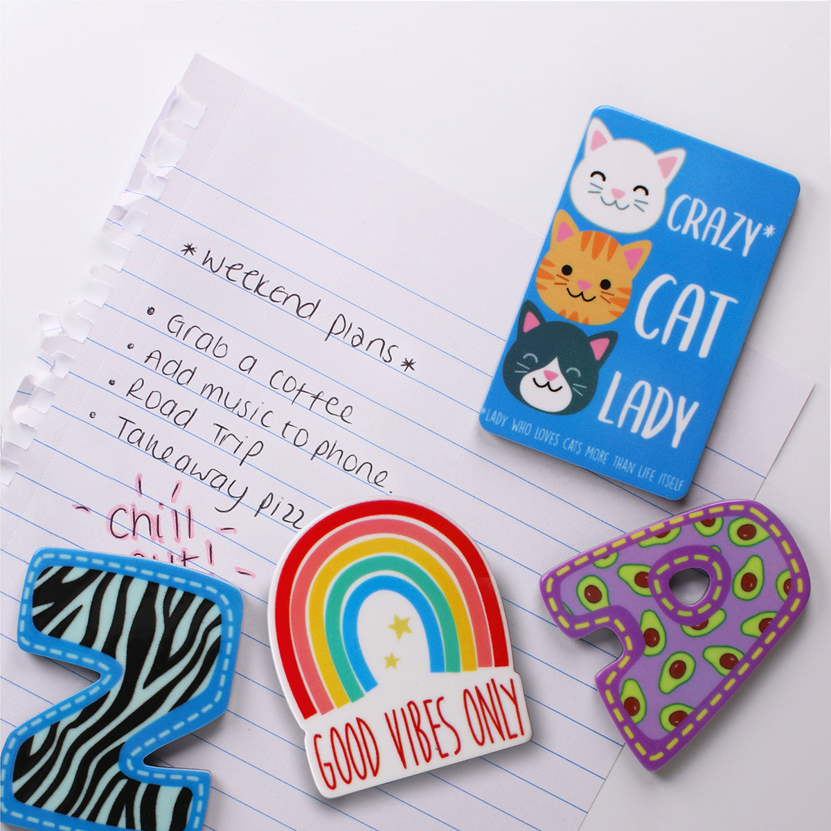 MA163 - Fridge Magnet "Crazy Cat Lady"