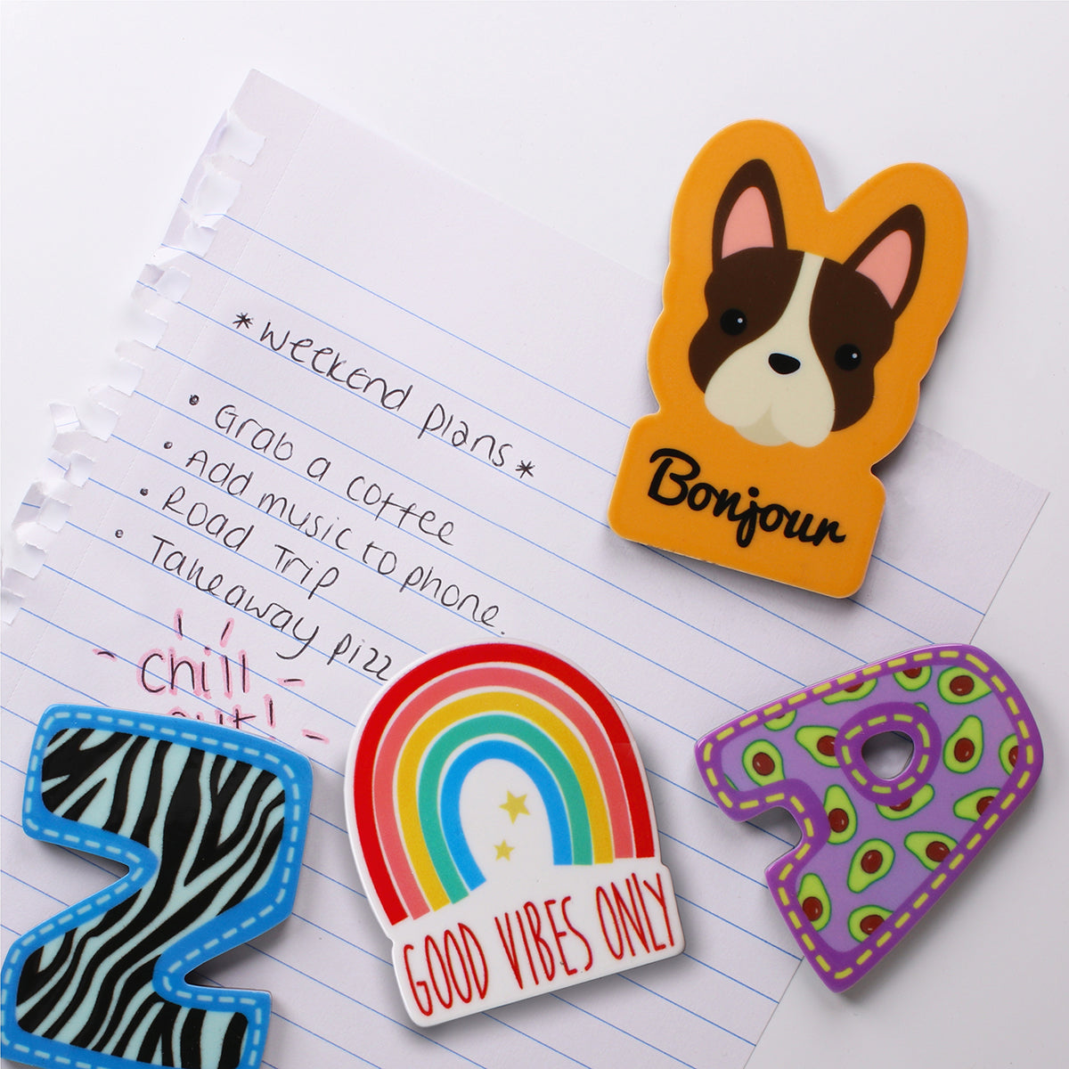 MA170 - Fridge Magnet "Bonjour"