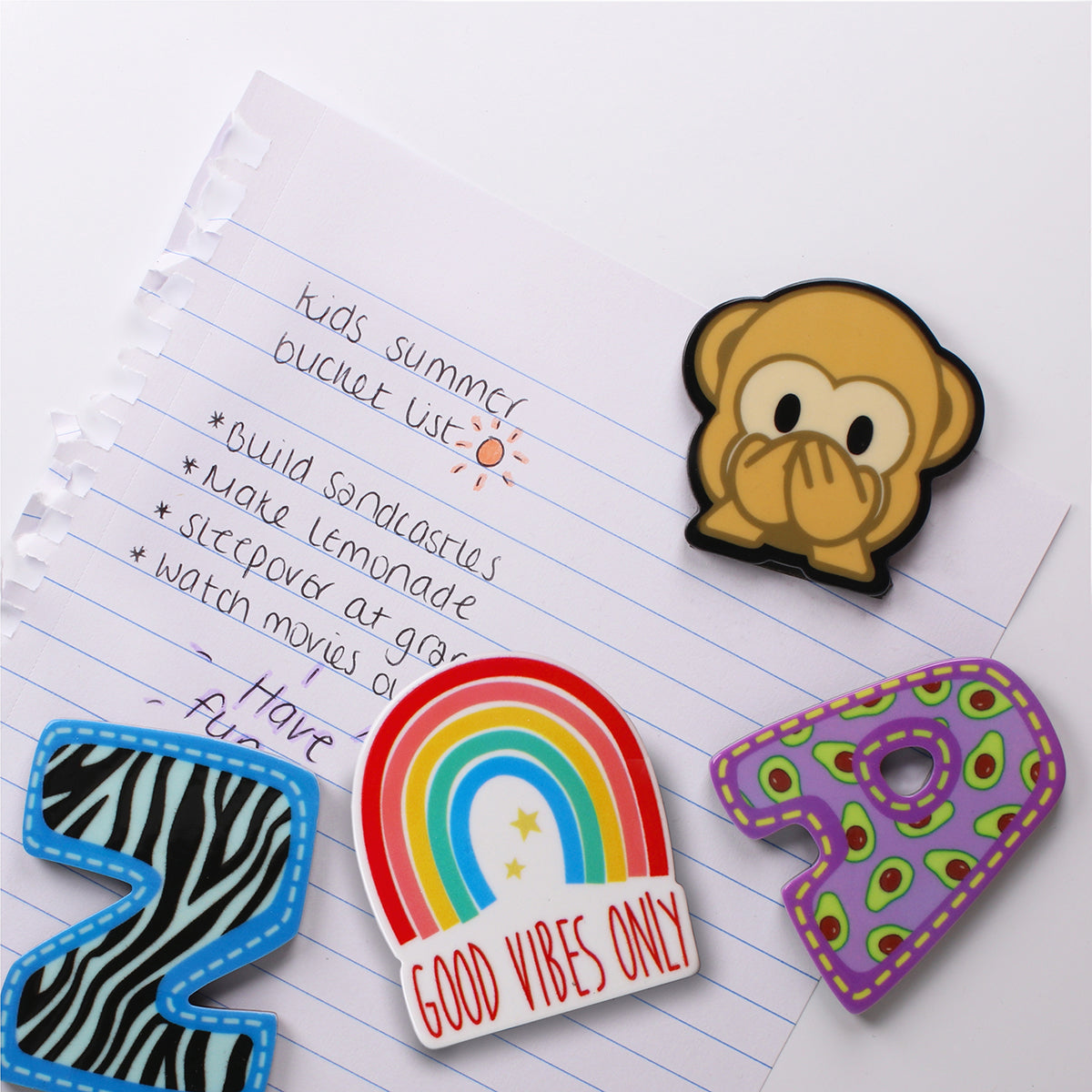 MA176 - Fridge Magnet "Monkey Emoji"