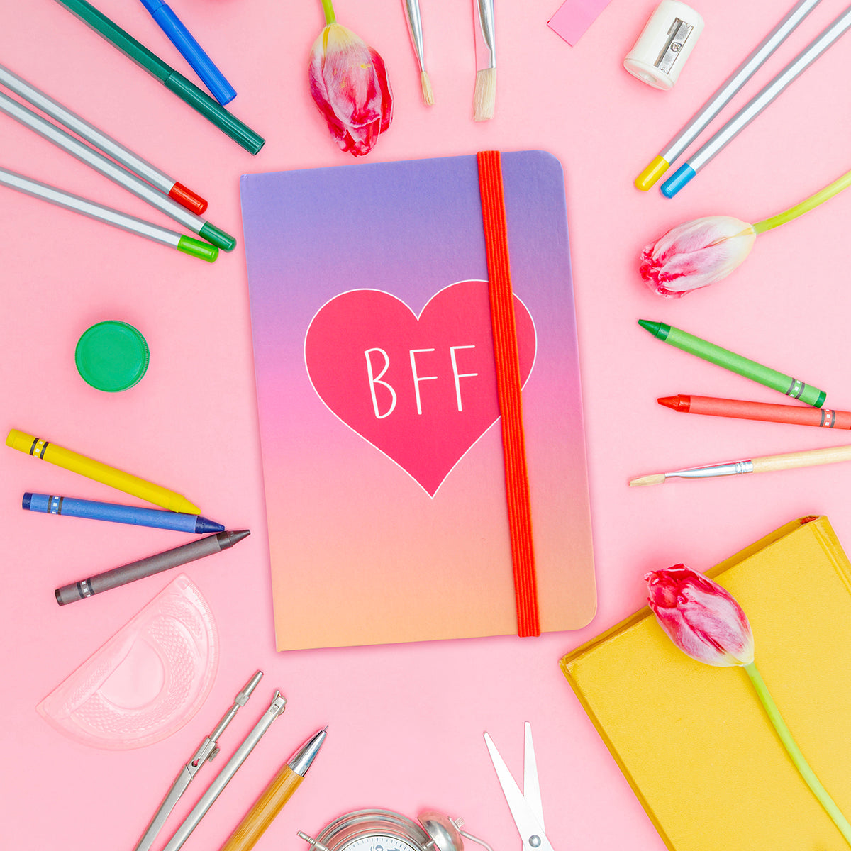 Notebook - BFF Heart