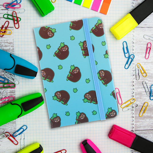 NB081 - Notebook - Sloth Lazy Days