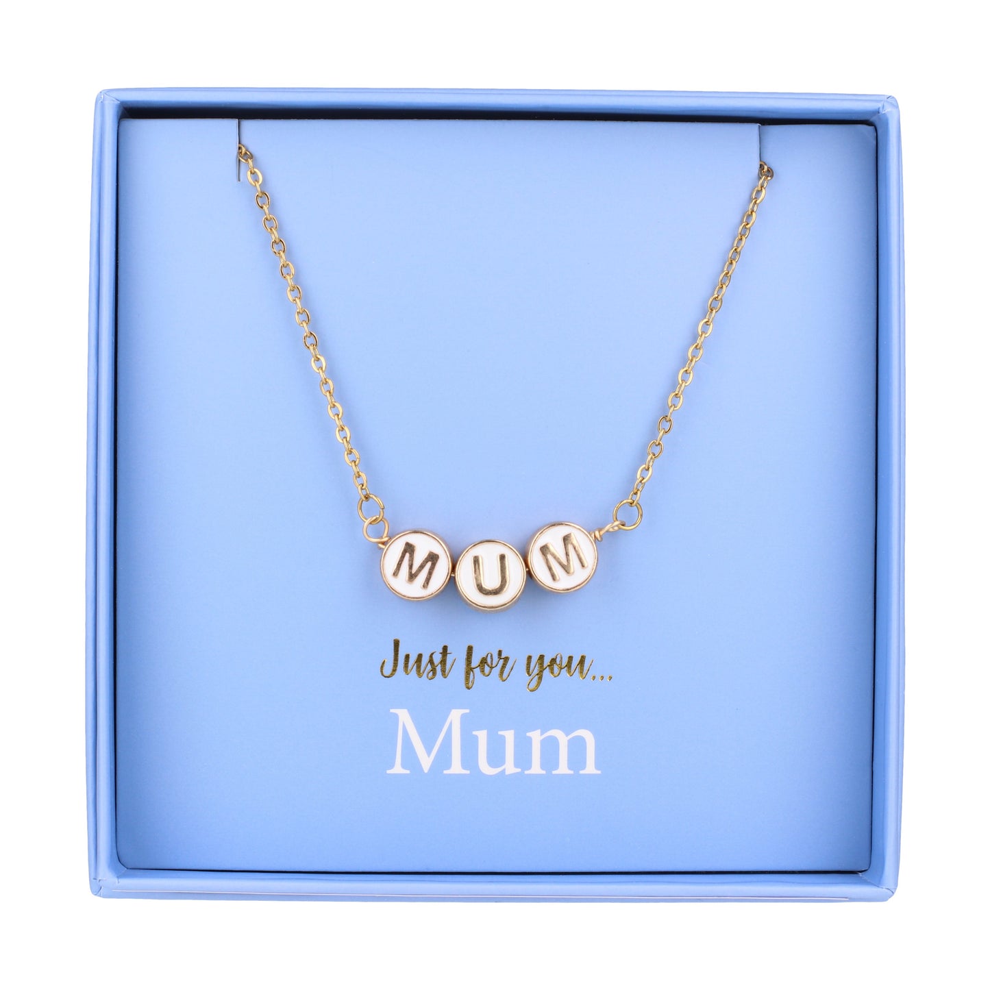 Just For Personalised Necklace - Mum