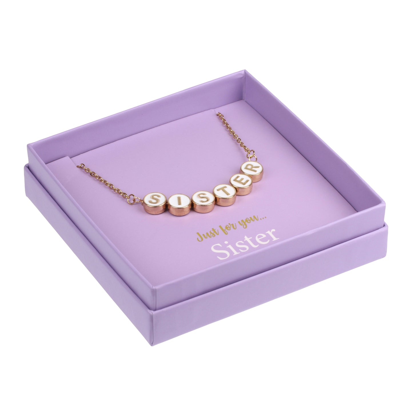 Just For Personalised Necklace - Sister