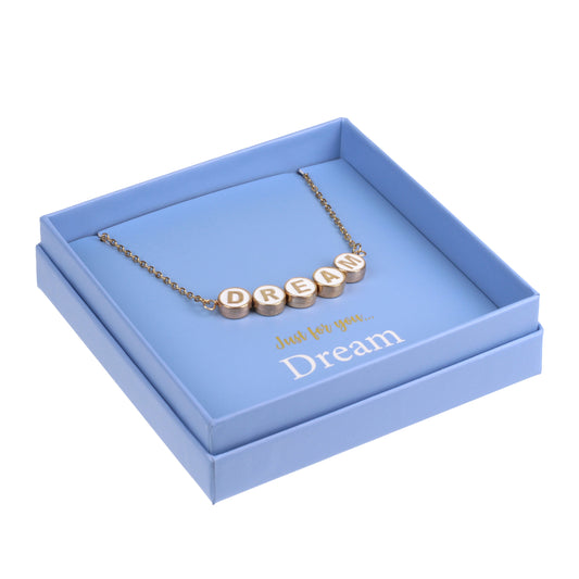 NE007 - Just For Personalised Necklace - Dream