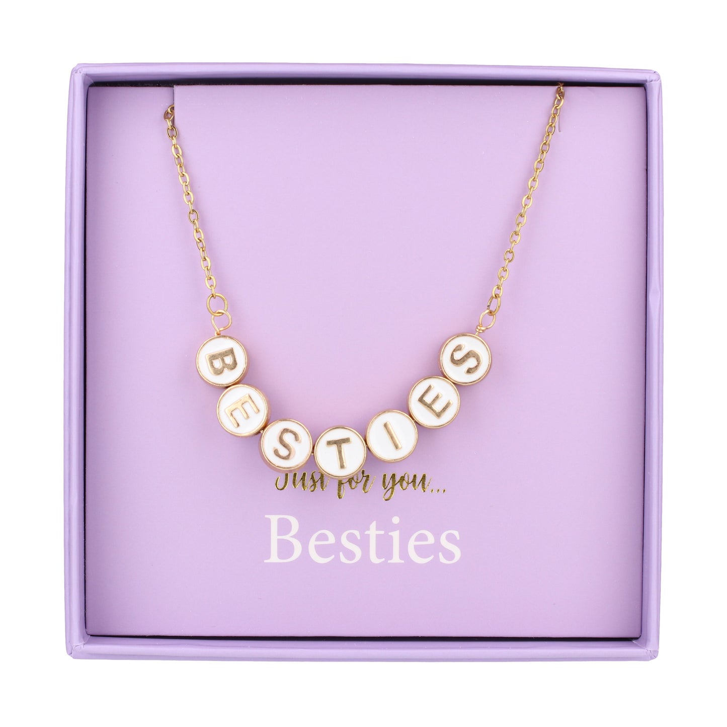 Just For Personalised Necklace - Besties
