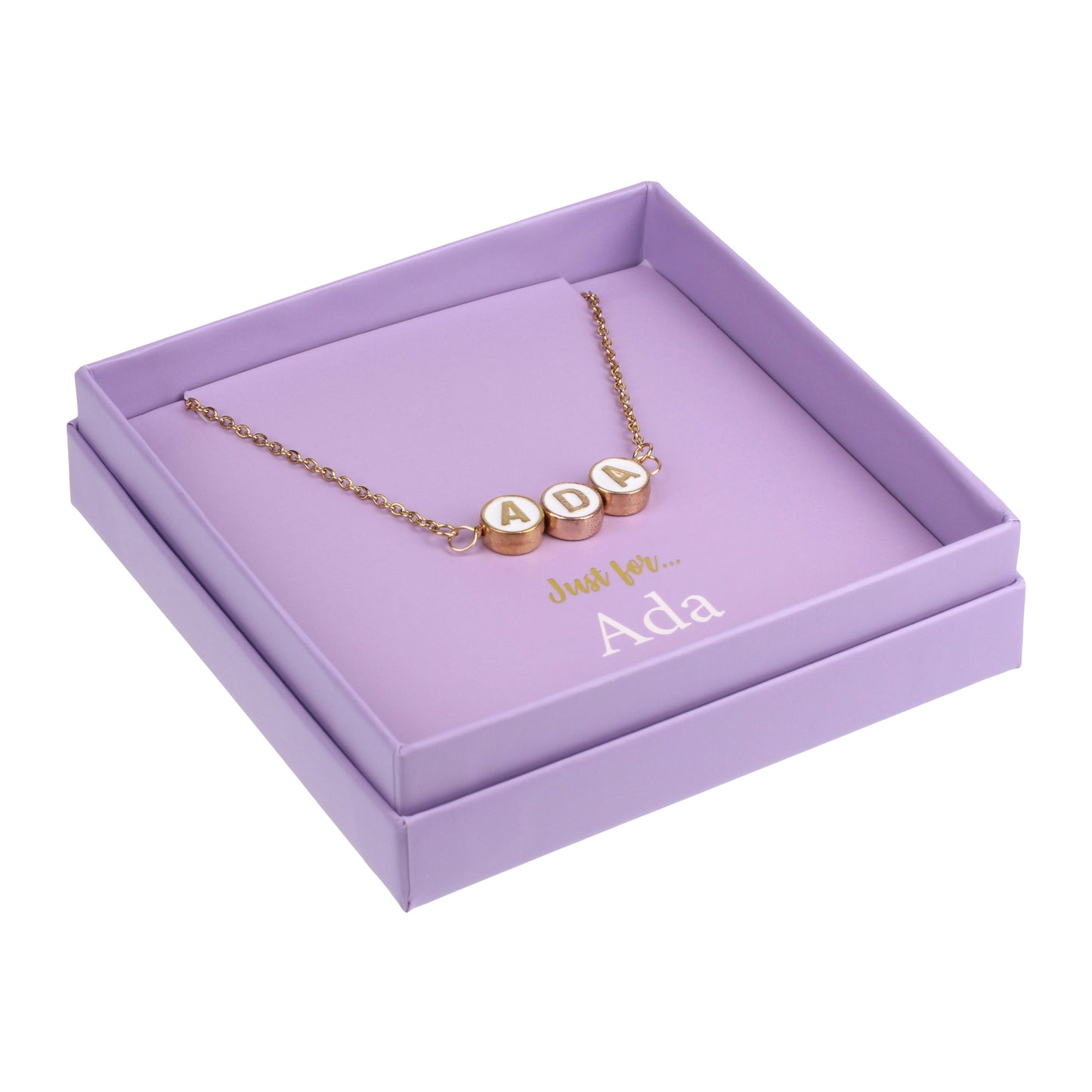 Just For Personalised Necklace - Ada
