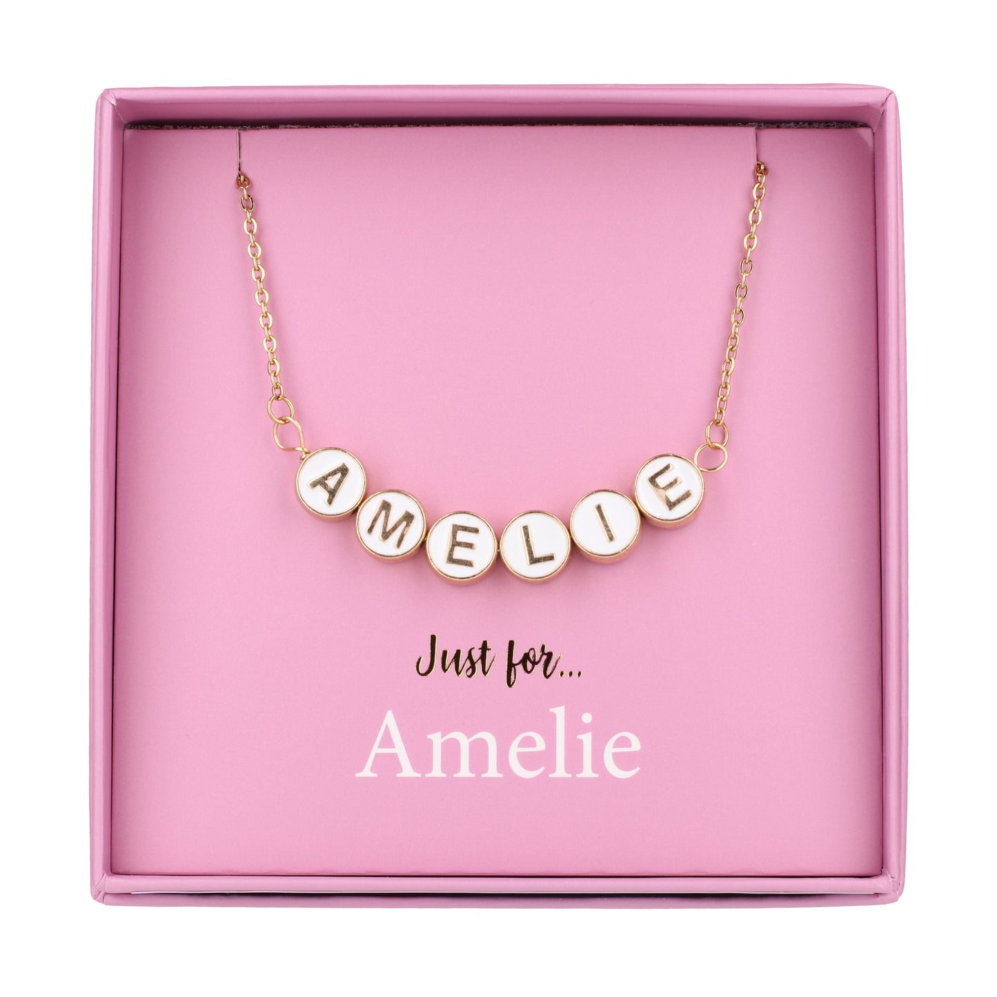 Just For Personalised Necklace - Amelie