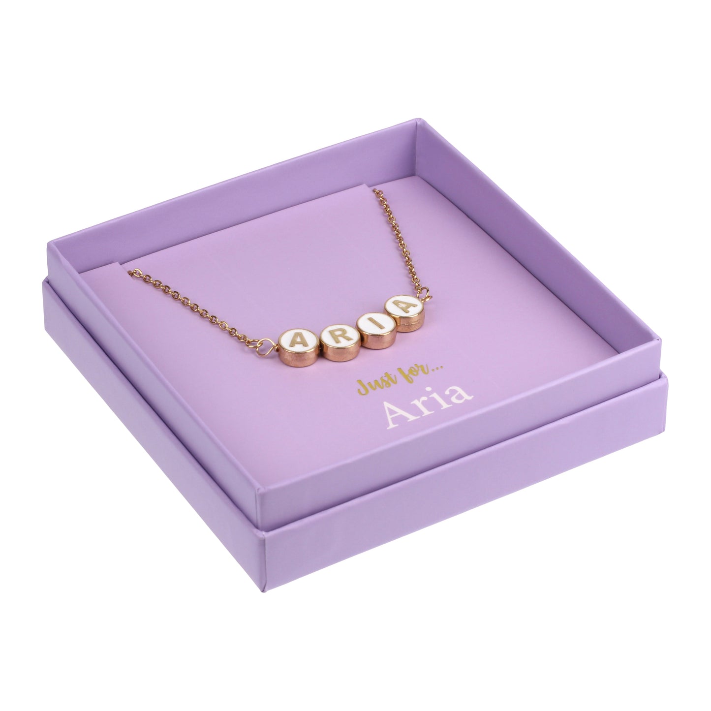 Just For Personalised Necklace - Aria