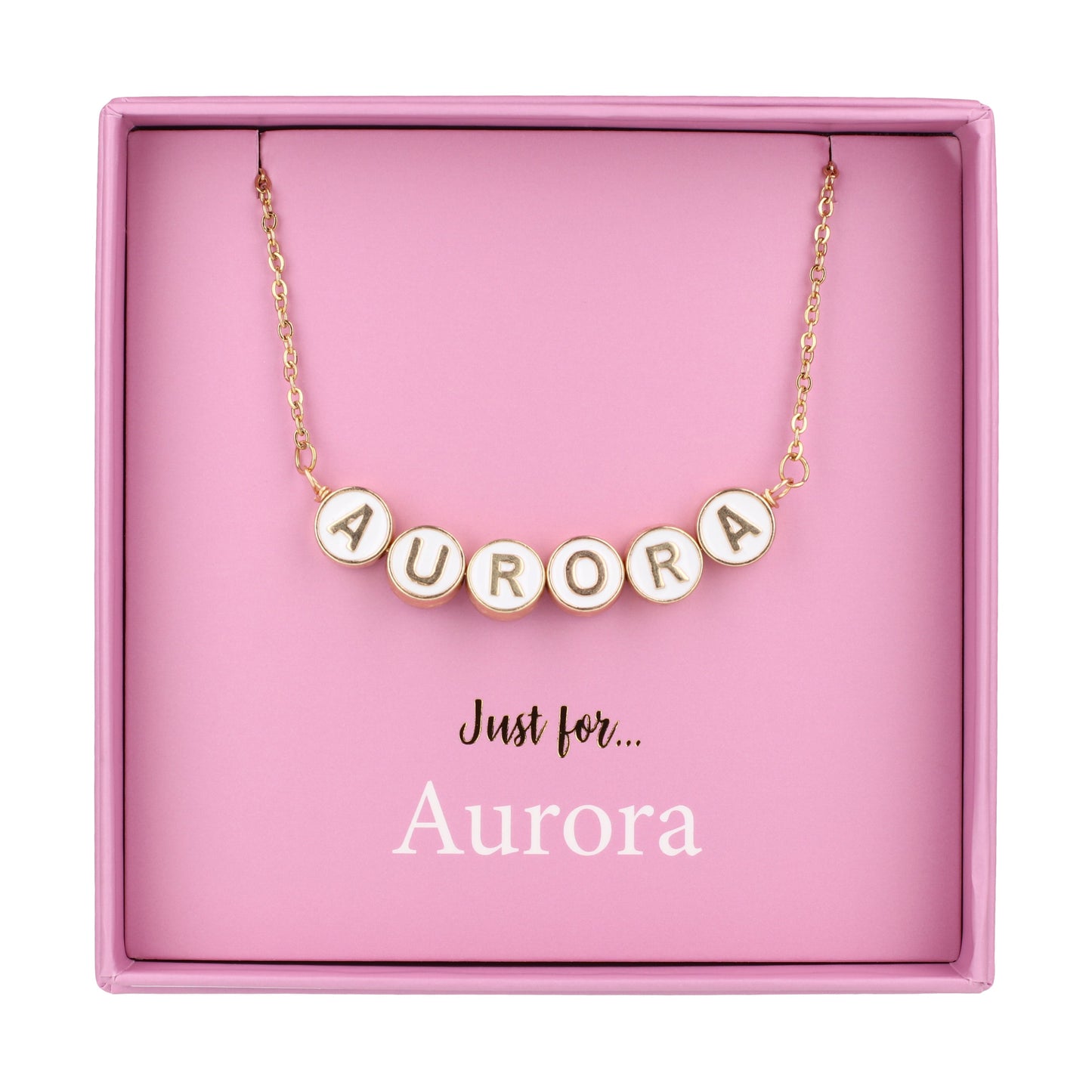 Just For Personalised Necklace - Aurora