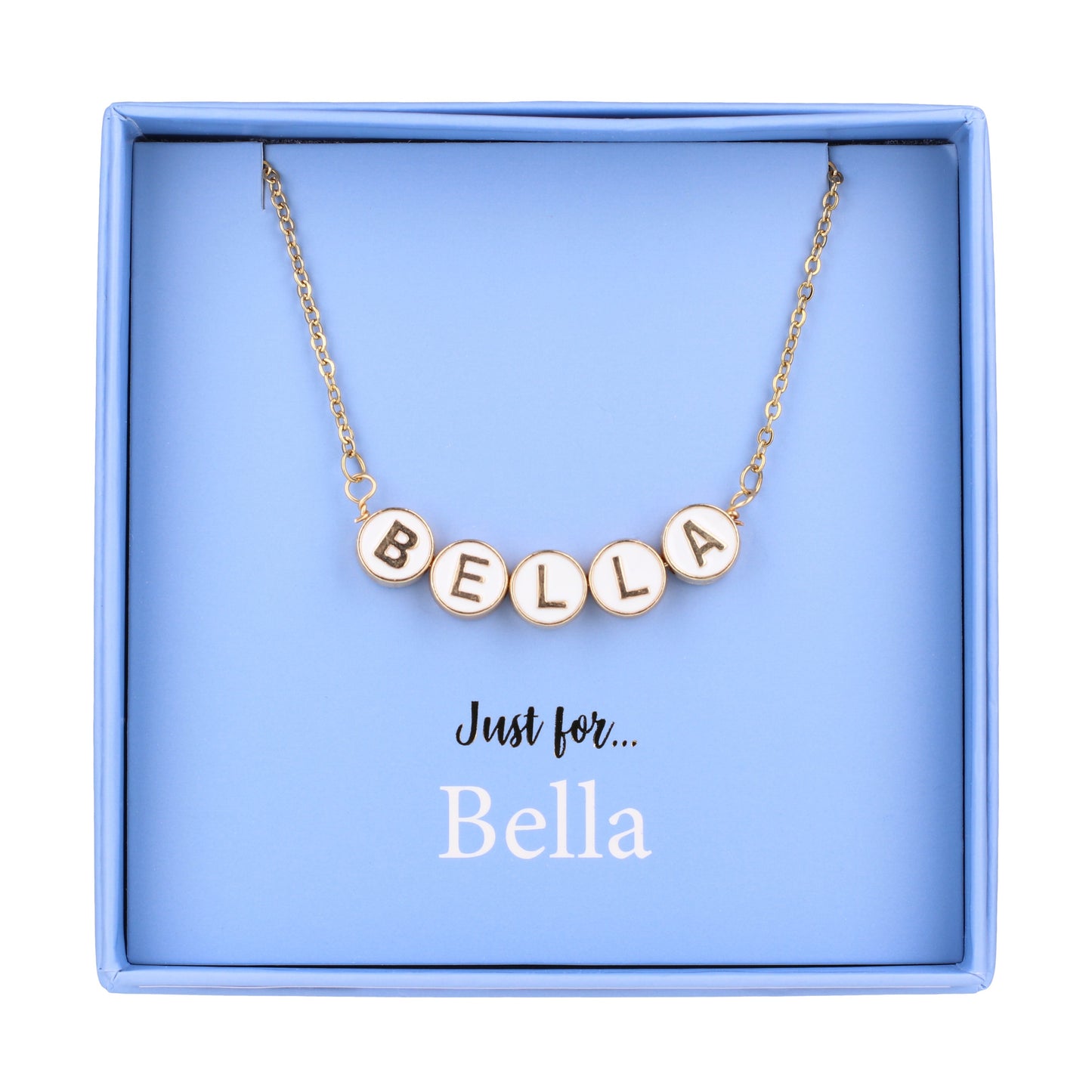 Just For Personalised Necklace - Bella