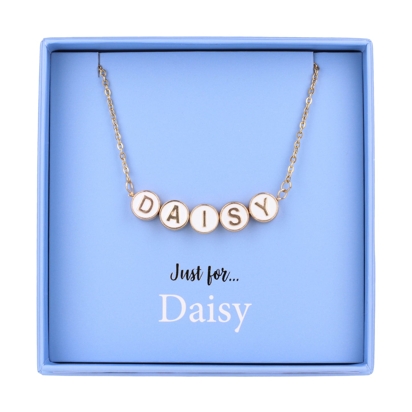 Just For Personalised Necklace - D