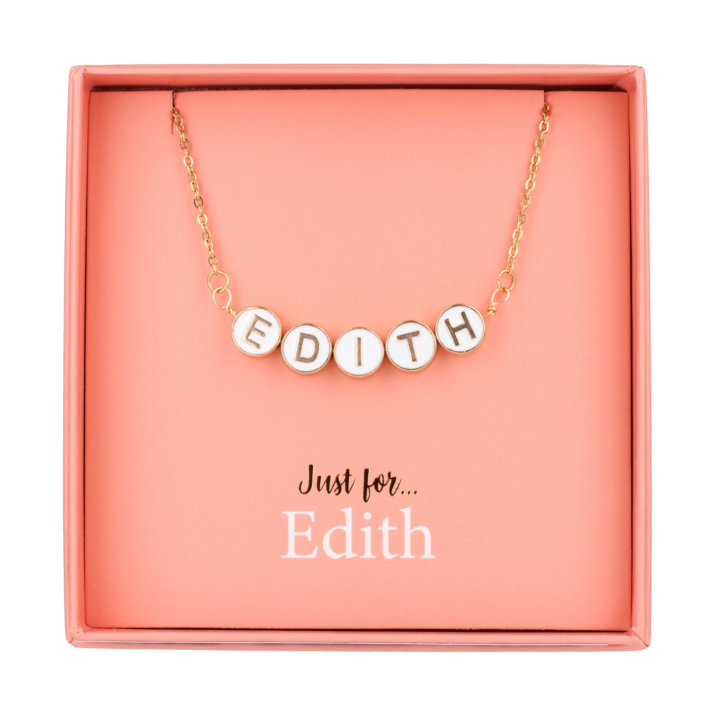 Just For Personalised Necklace - E