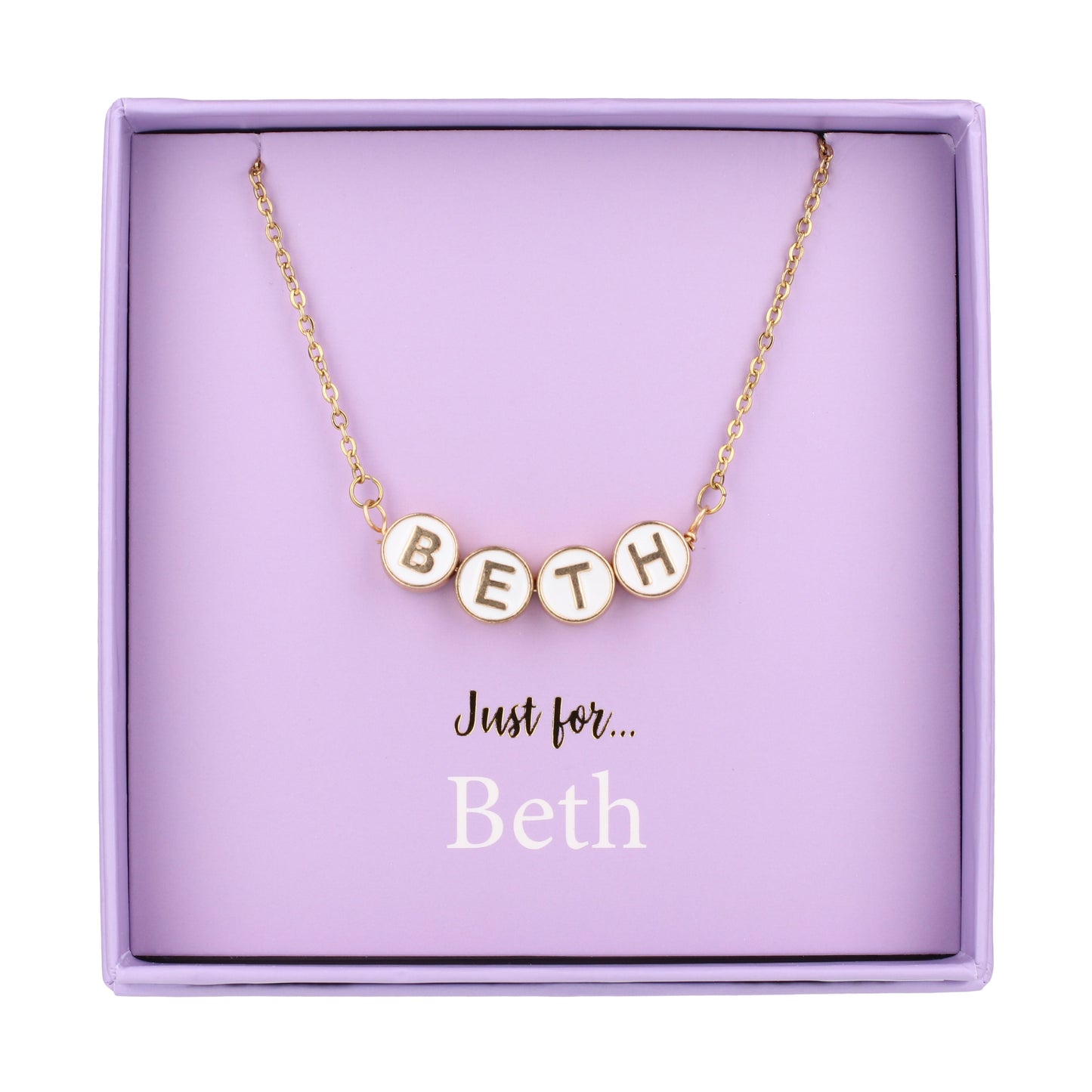 Just For Personalised Necklace - Ella