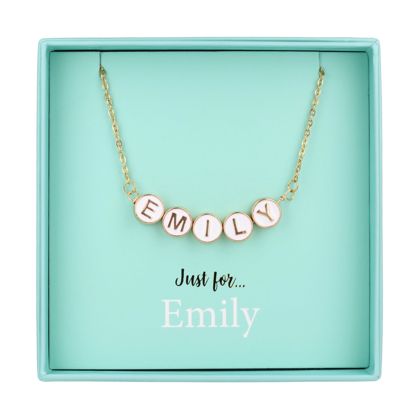 Just For Personalised Necklace - Emily
