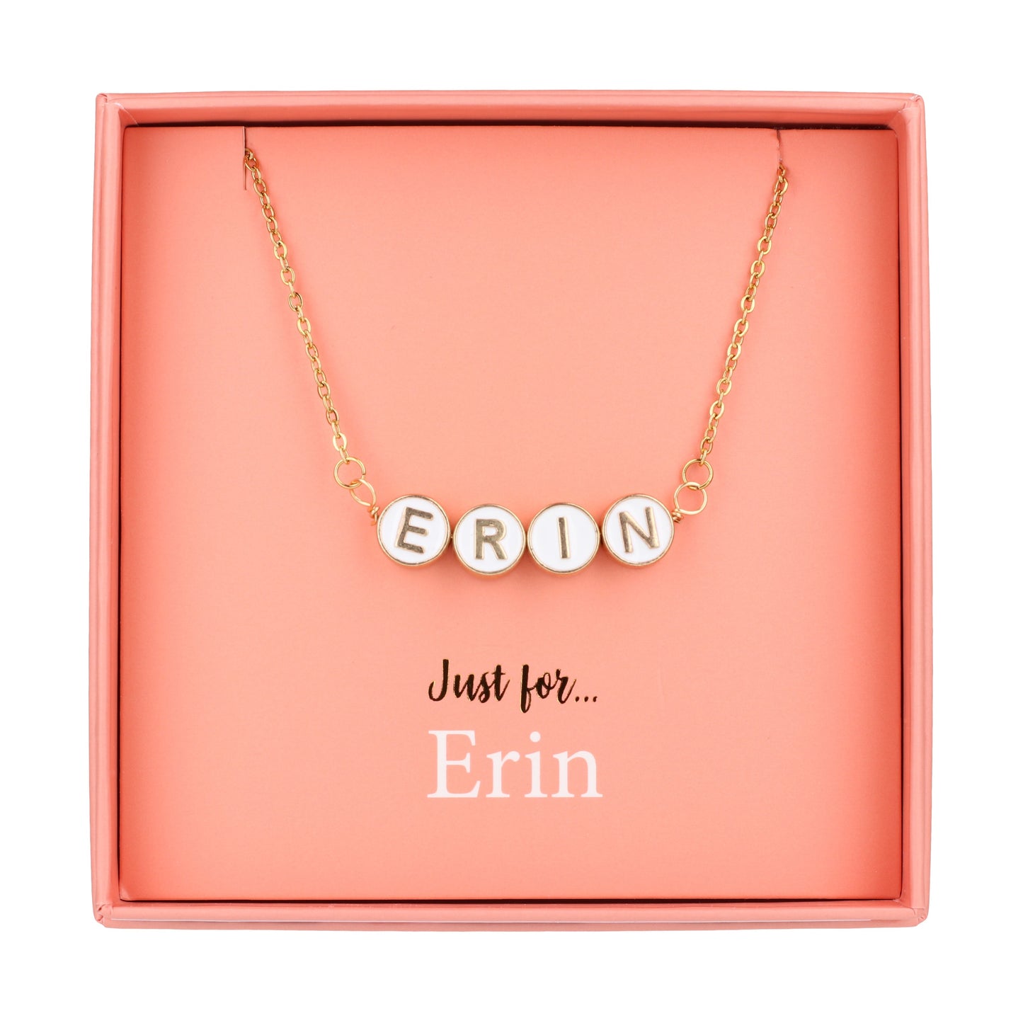 Just For Personalised Necklace - Erin