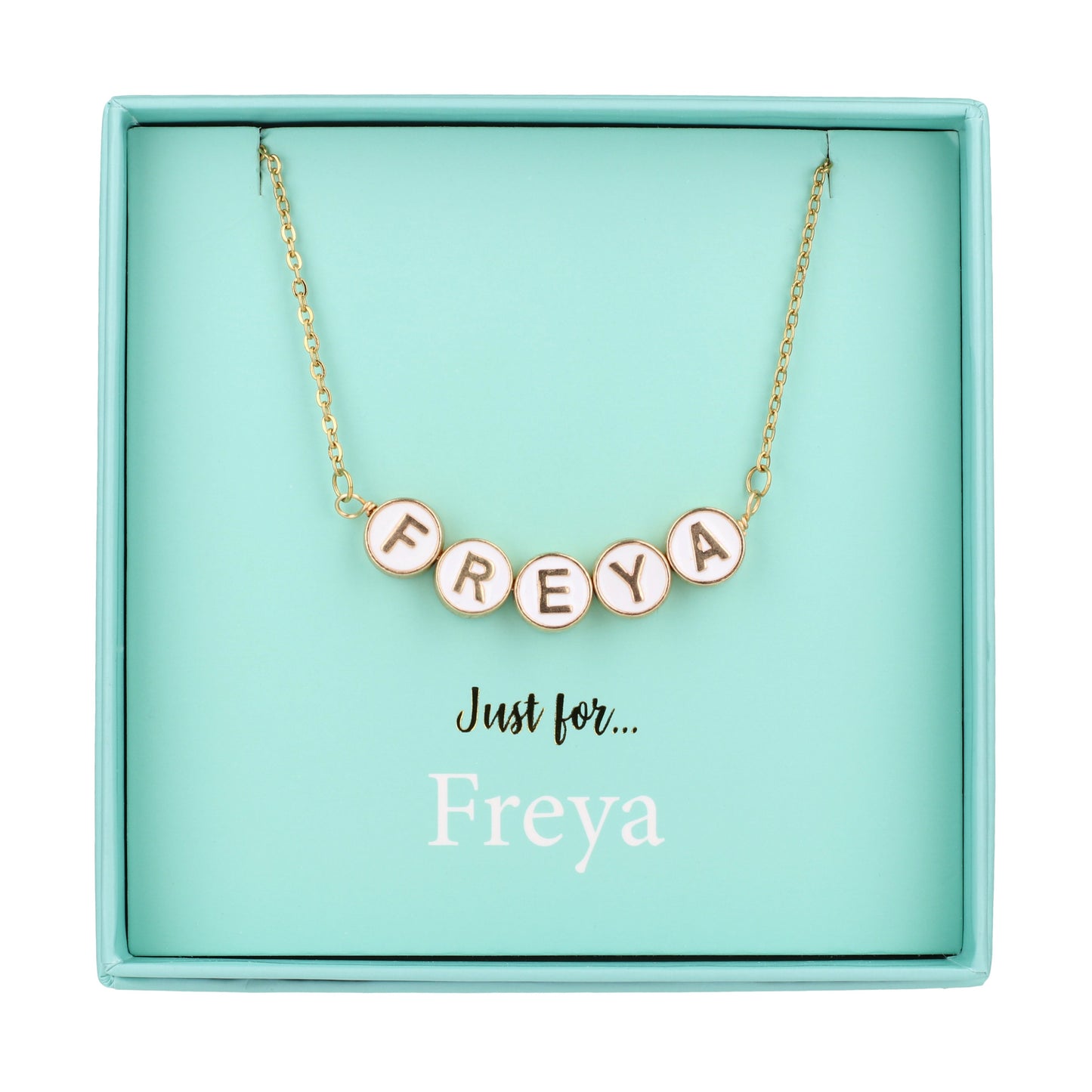 Just For Personalised Necklace - Freya