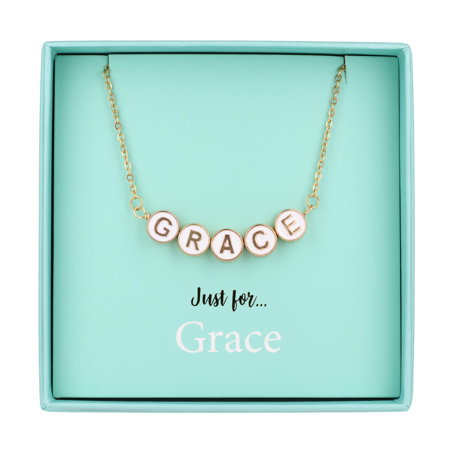 Just For Personalised Necklace - Grace