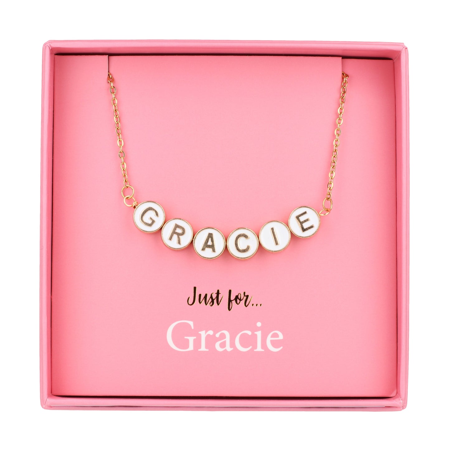 Just For Personalised Necklace - Gracie