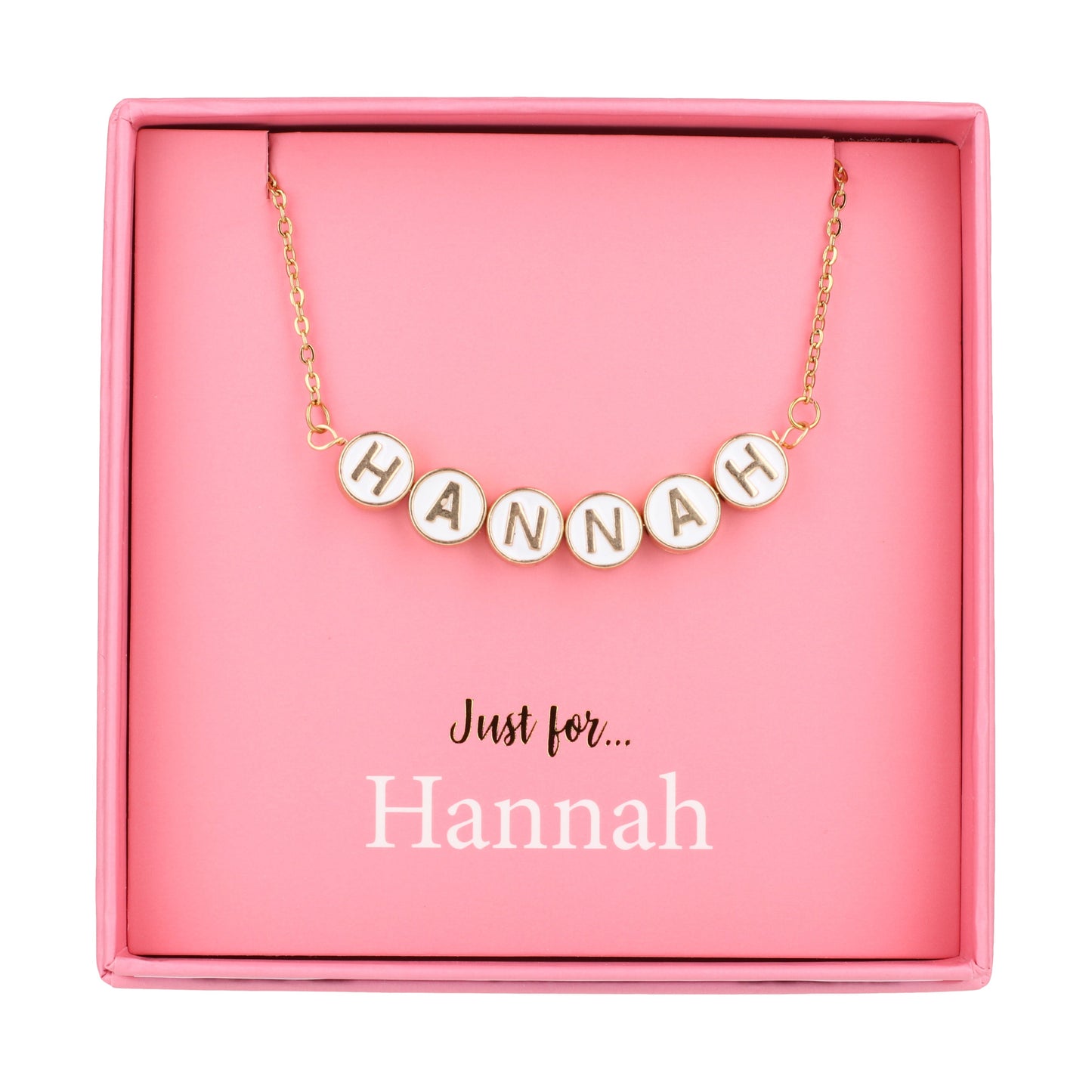 Just For Personalised Necklace - Hannah