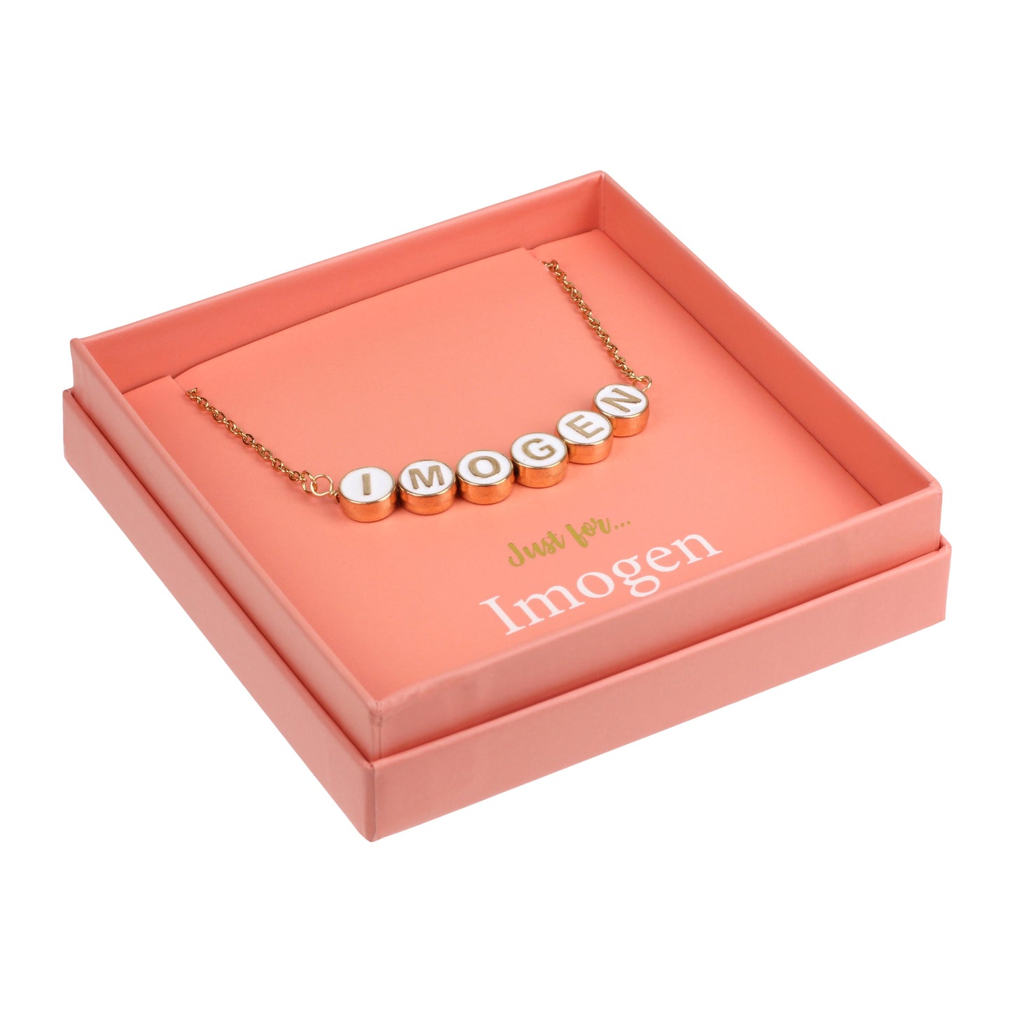 Just For Personalised Necklace - Imogen