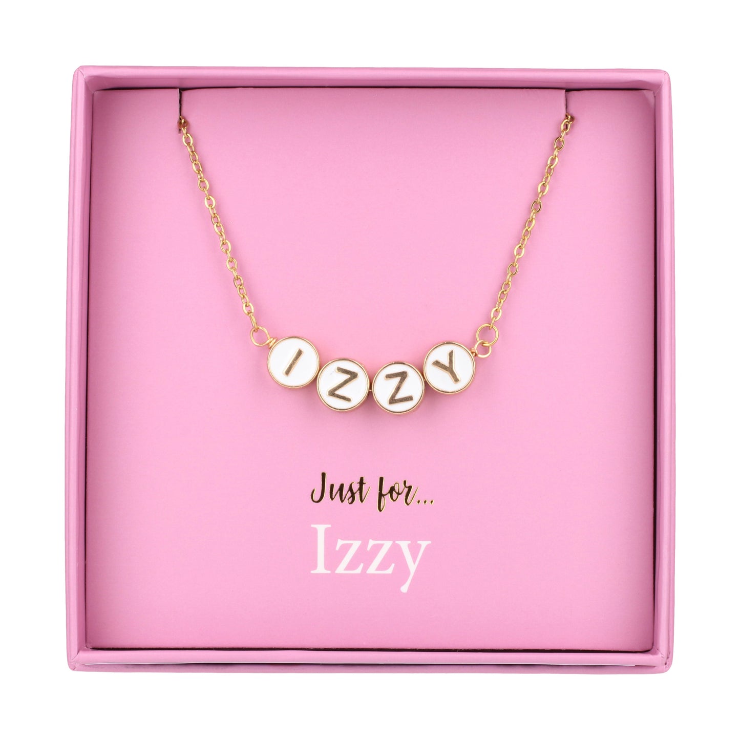 Just For Personalised Necklace - Izzy