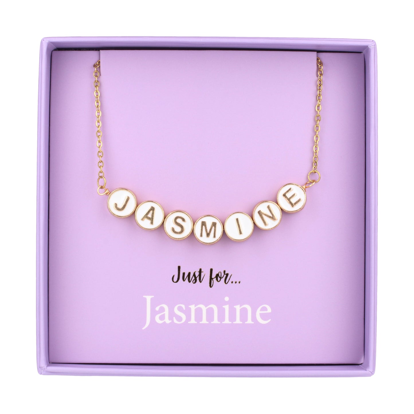 Just For Personalised Necklace - Jasmine