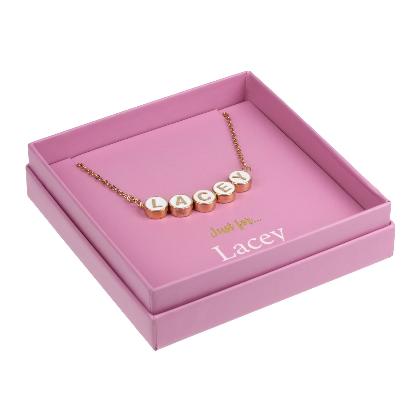 Just For Personalised Necklace - Lacey
