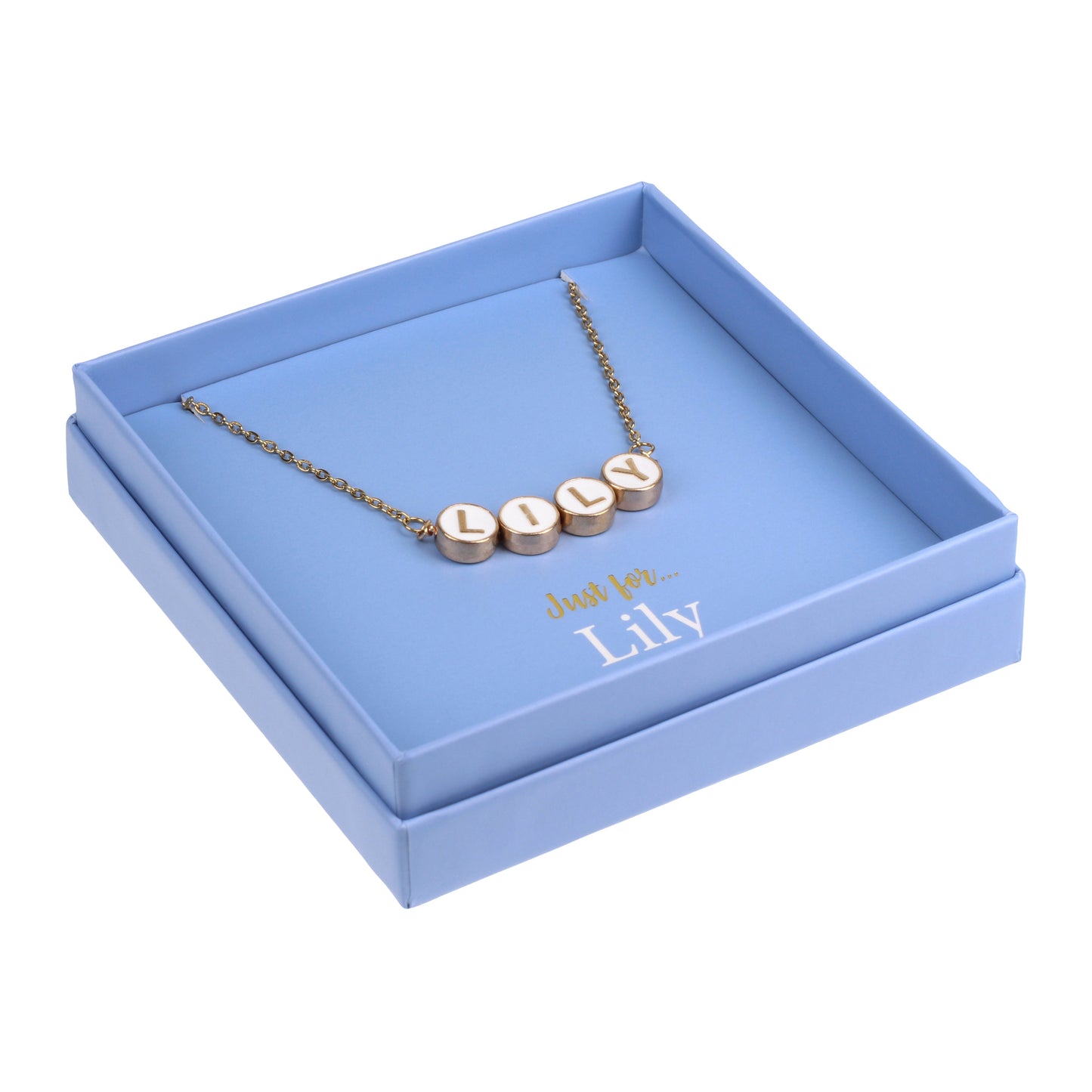 Just For Personalised Necklace - Lily