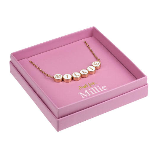 NE099 - Just For Personalised Necklace - Millie