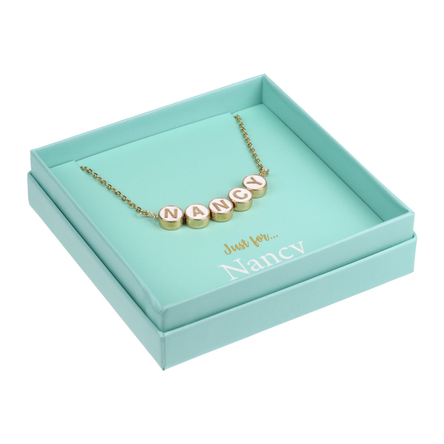 Just For Personalised Necklace - Nancy