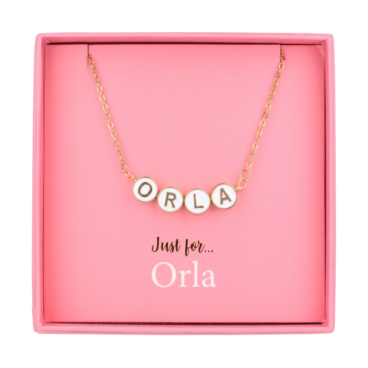 Just For Personalised Necklace - Orla