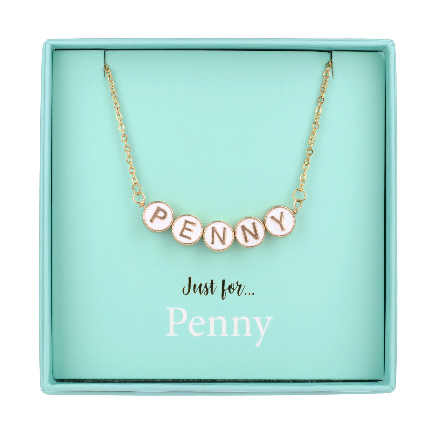 Just For Personalised Necklace - Penny