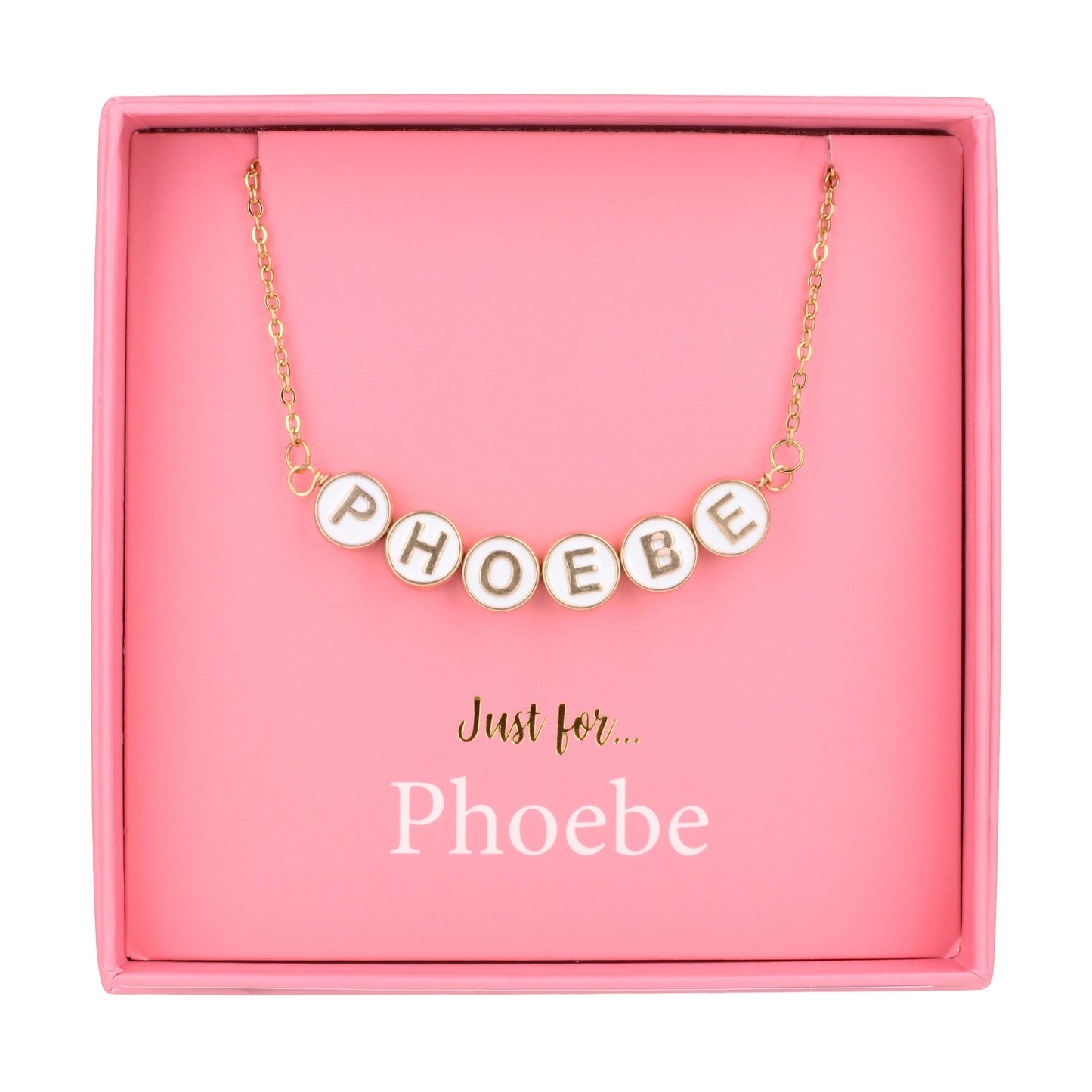 Just For Personalised Necklace - Phoebe
